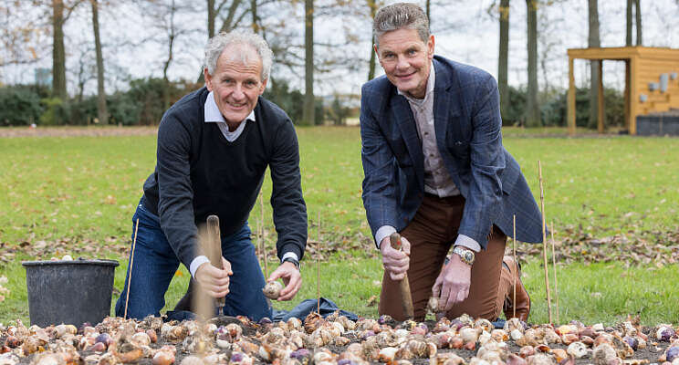 Bollen geplant op Keukenhof